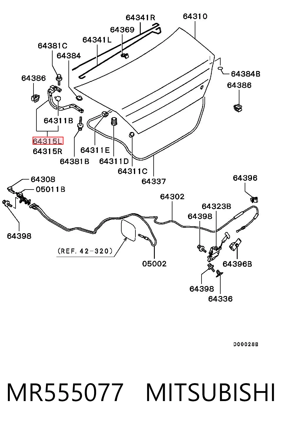 MR555077 Mitsubishi