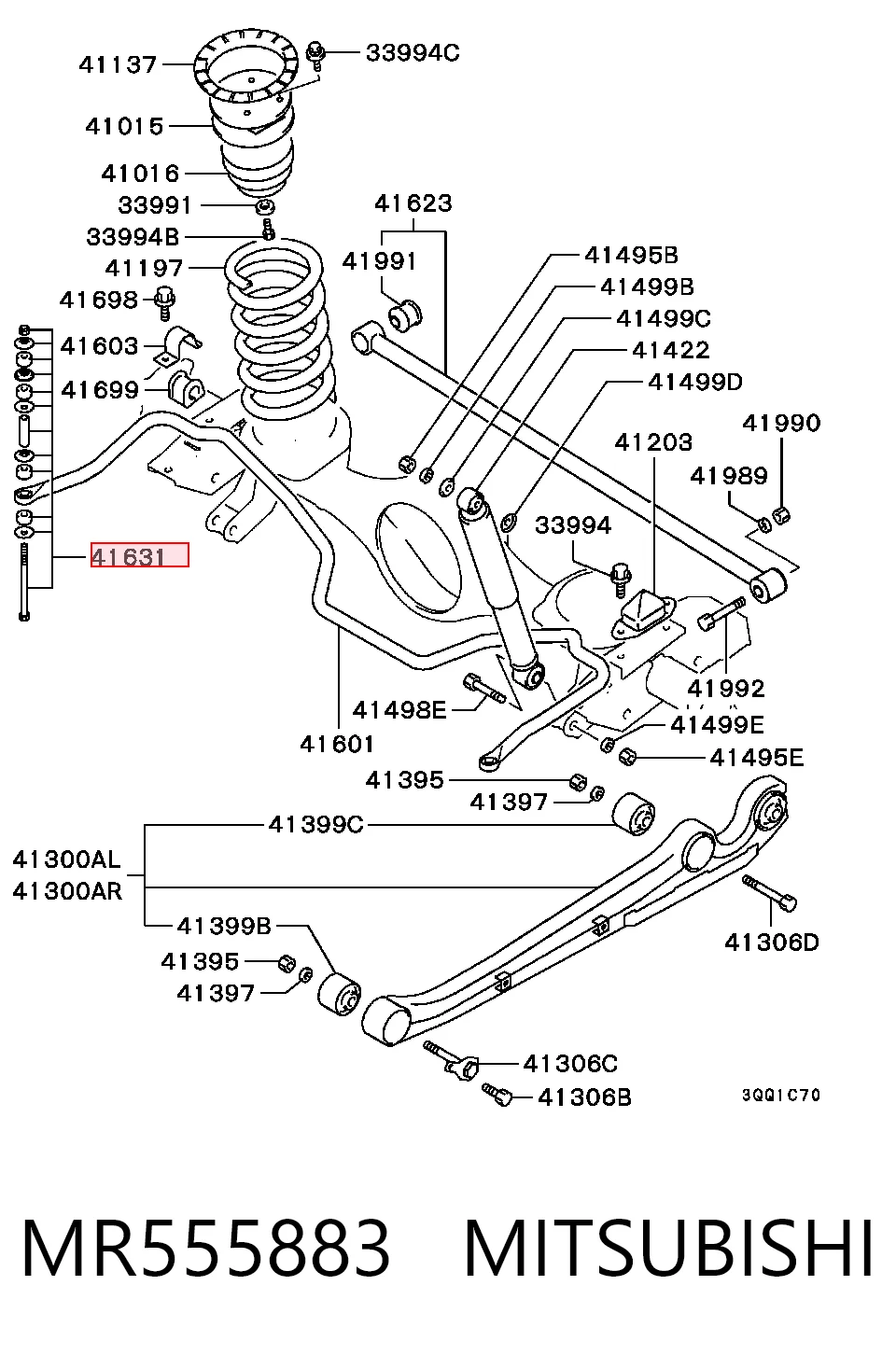 MR555883 Mitsubishi