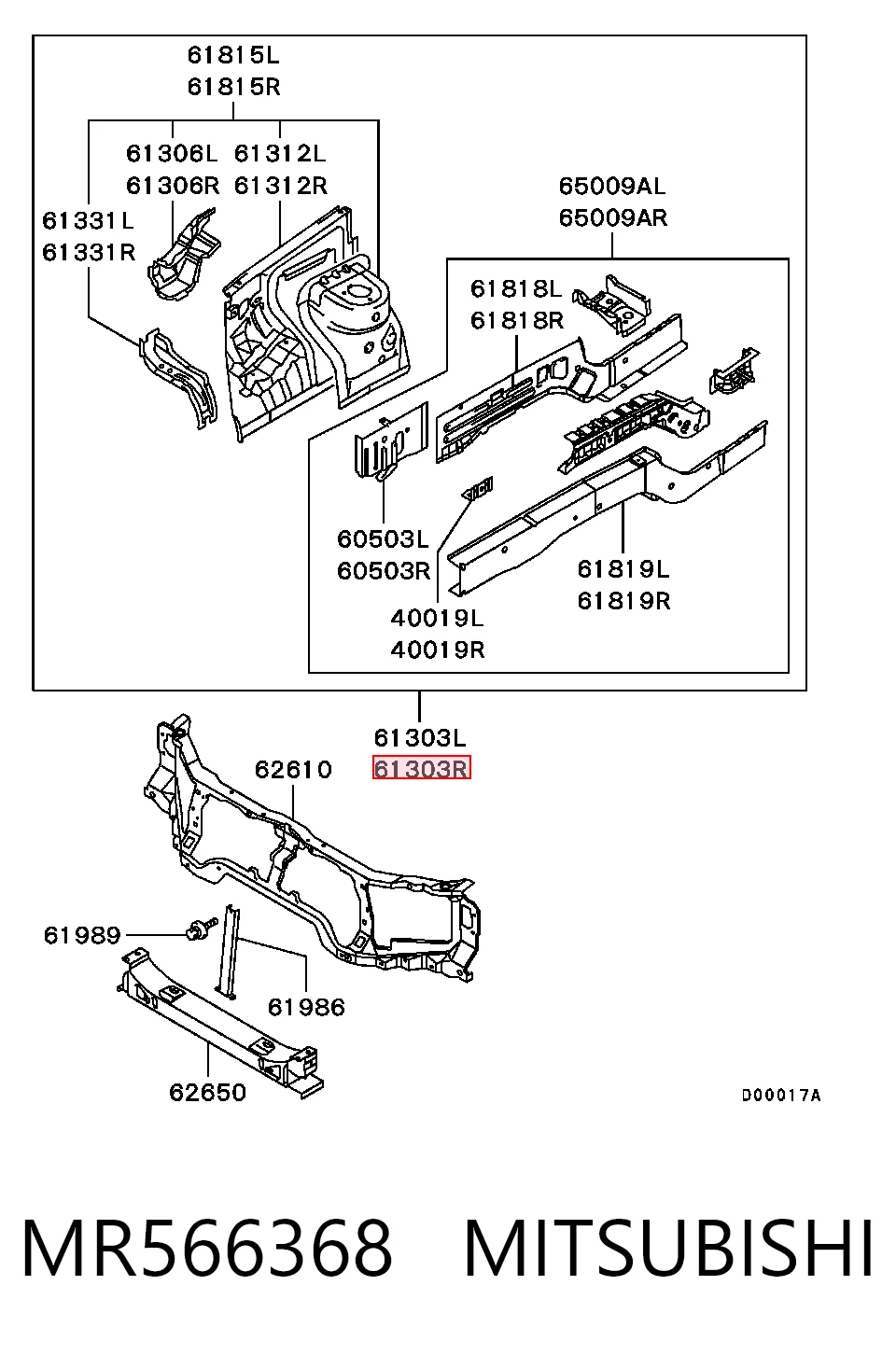 MR566368 Mitsubishi