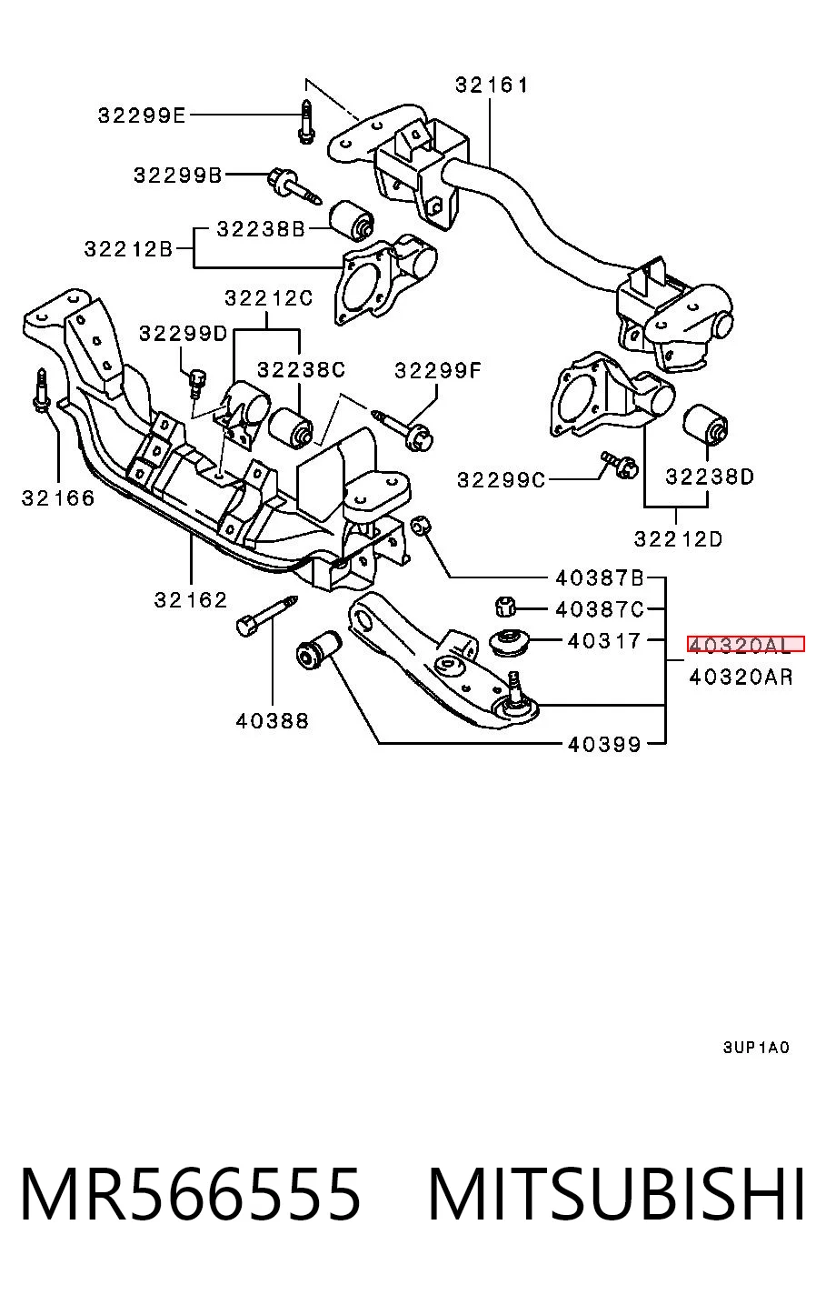 MR566555 Mitsubishi