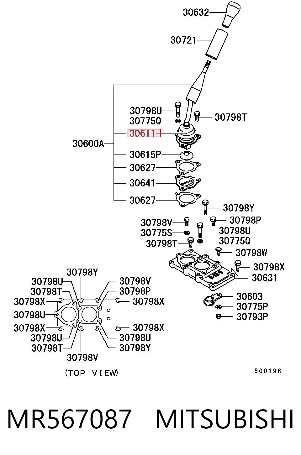 MR567087 Mitsubishi
