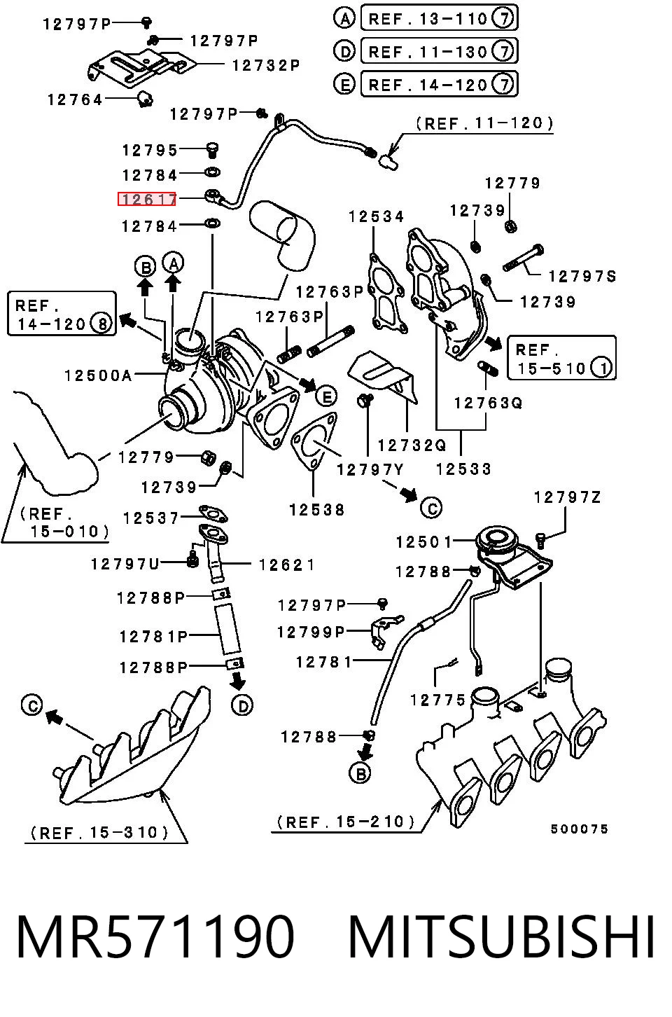 MR571190 Mitsubishi