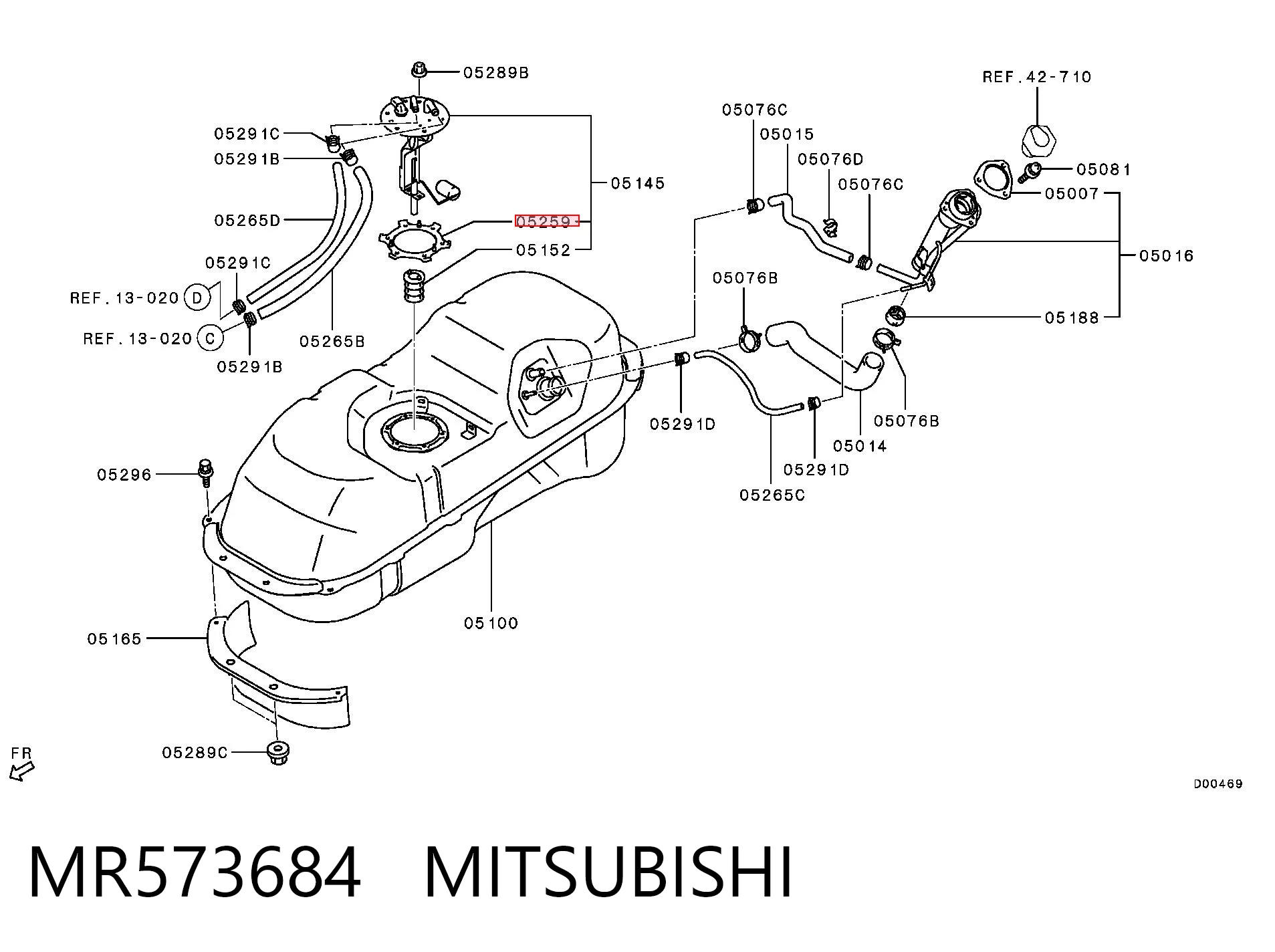 MR573684 Mitsubishi
