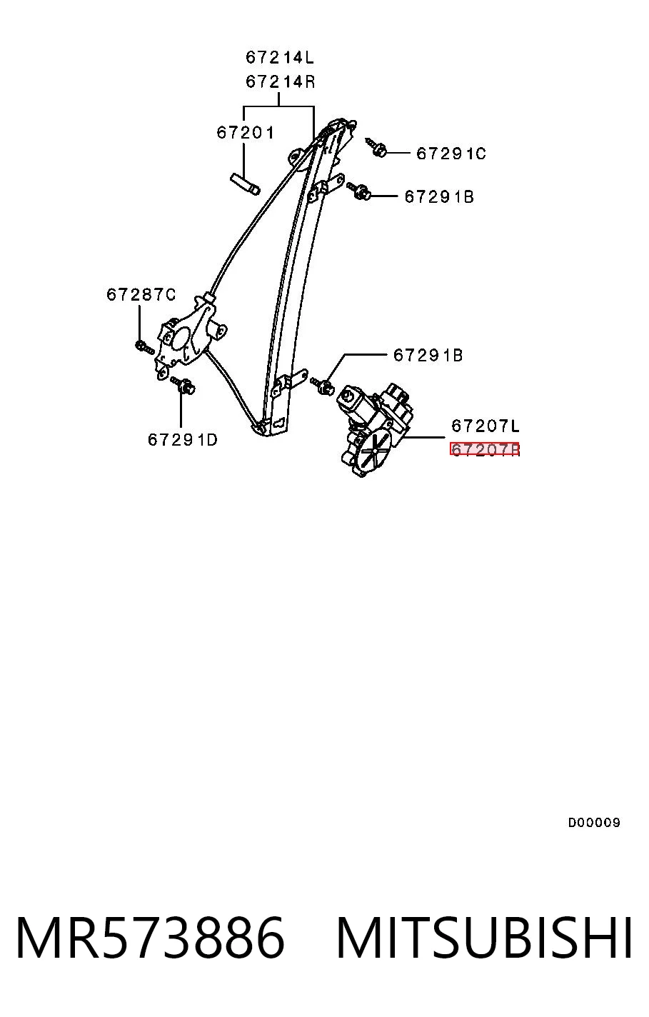 MR573886 Mitsubishi