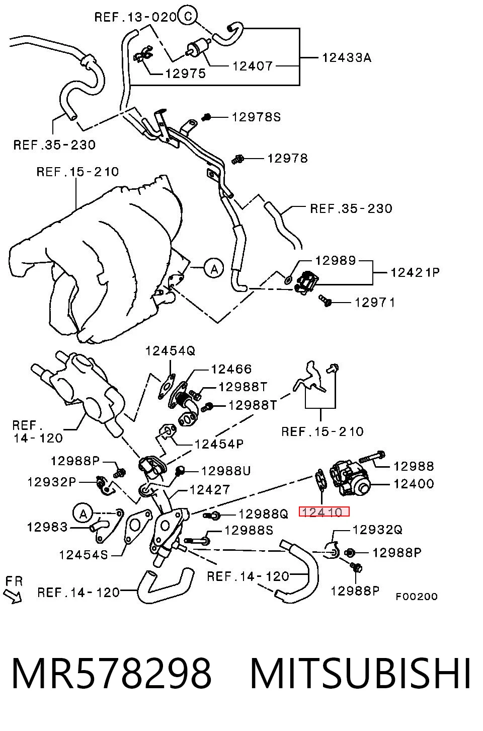 MR578298 Mitsubishi
