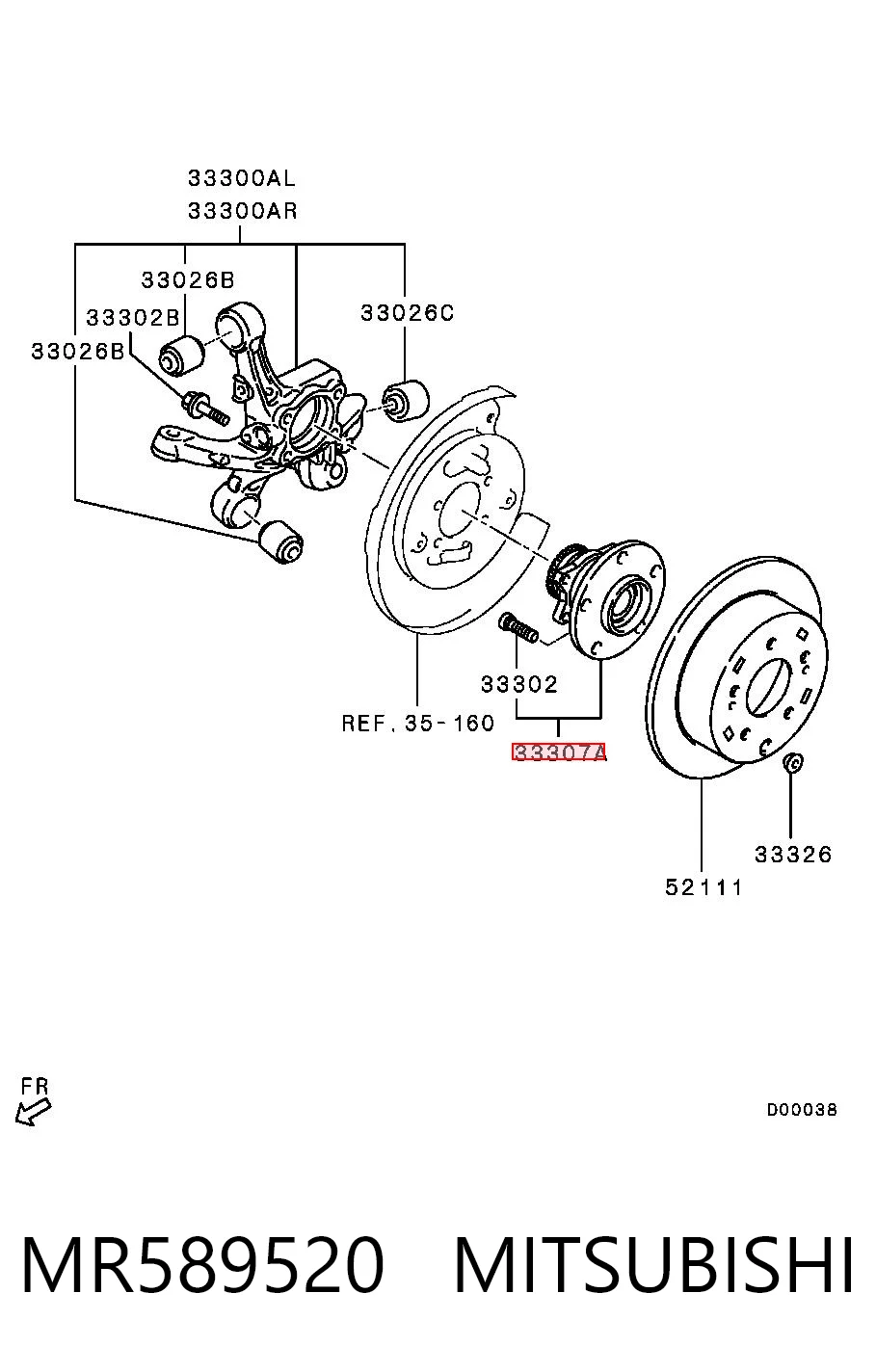  Galant IX sedan (2004-2012) original desde 110,88 €