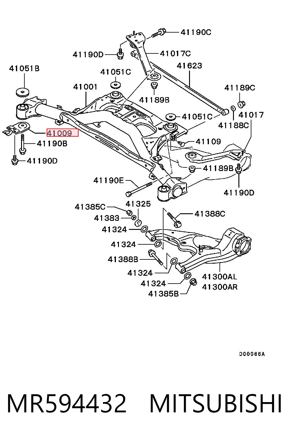 MR594432 Mitsubishi