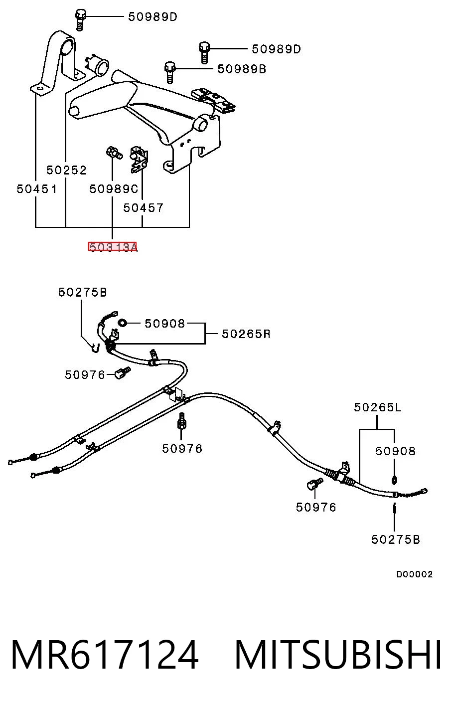 MR617124 Mitsubishi