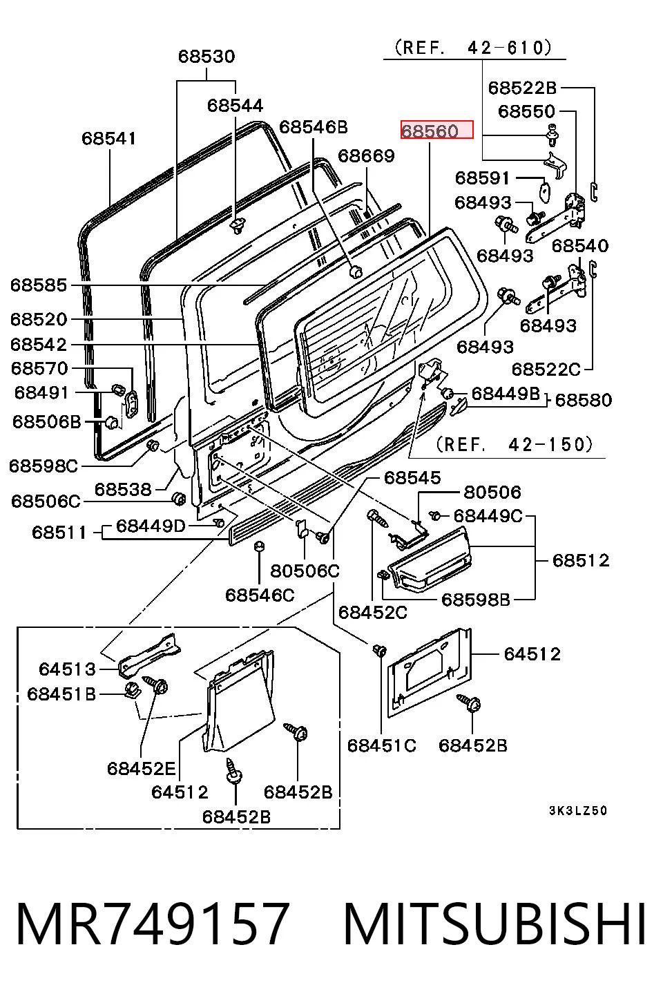 MR749157 Mitsubishi