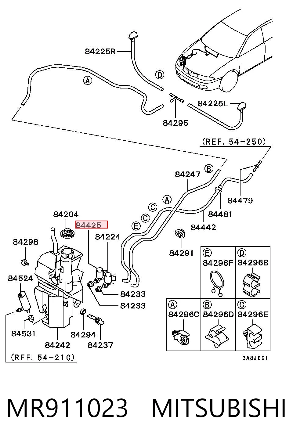 MR911023 Mitsubishi