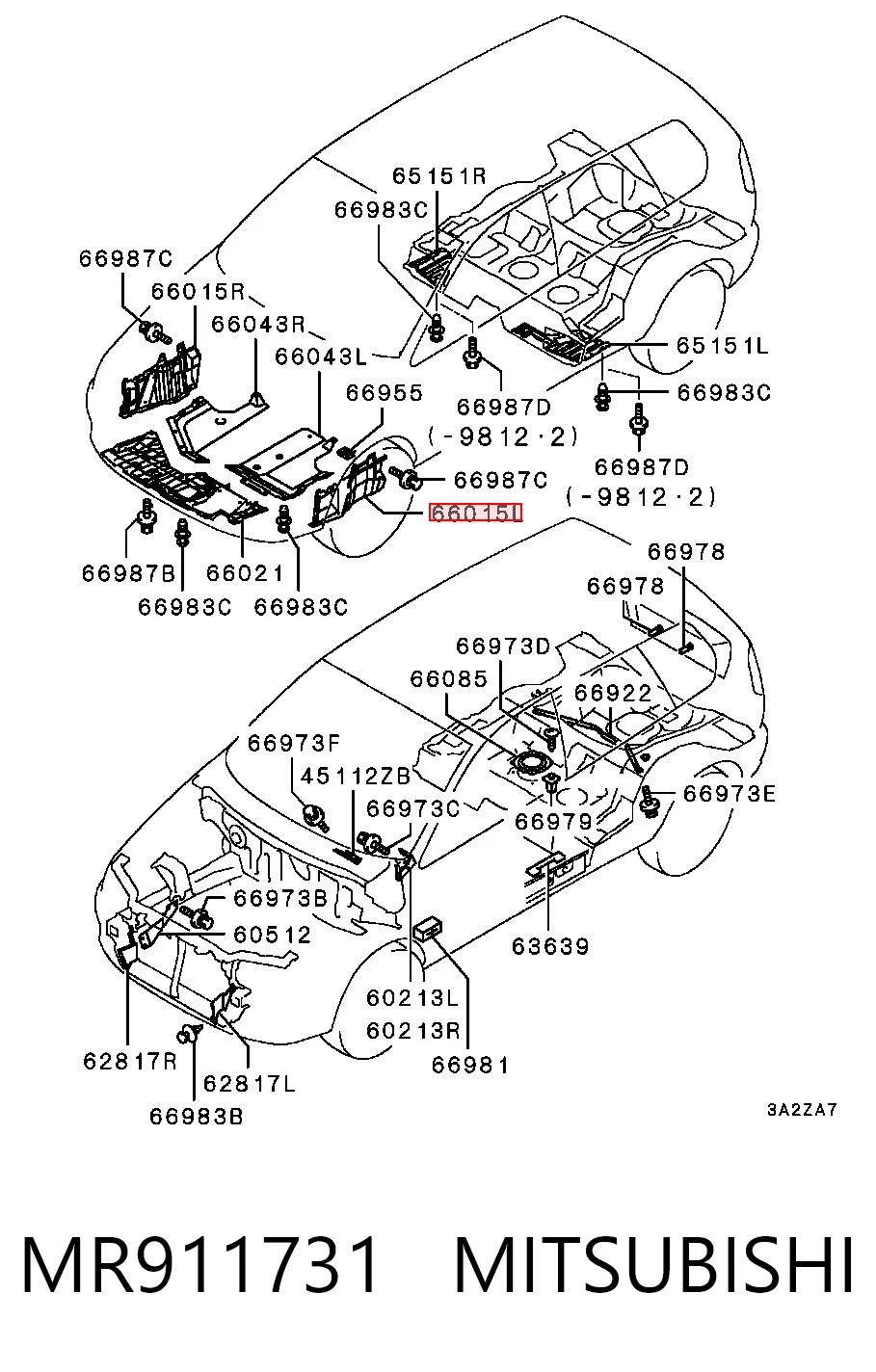 MR911731 Mitsubishi