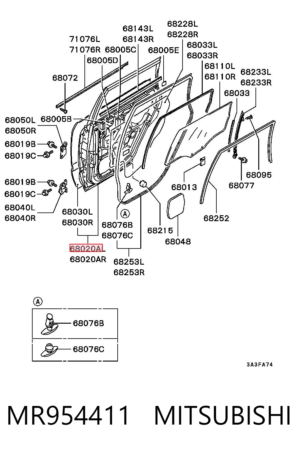 MR954411 Mitsubishi
