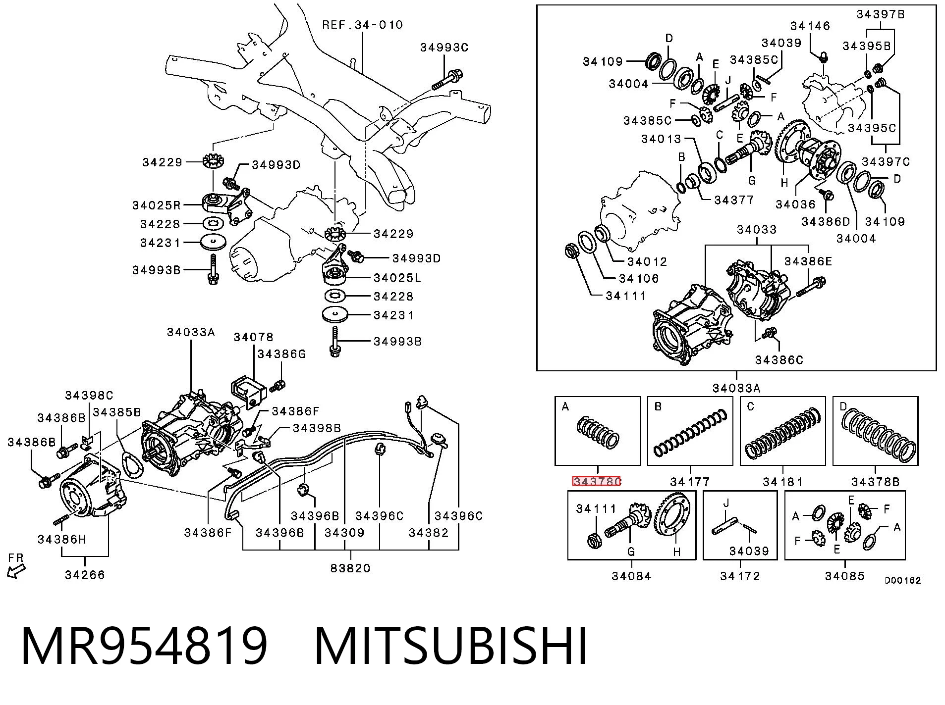 MR954819 Mitsubishi