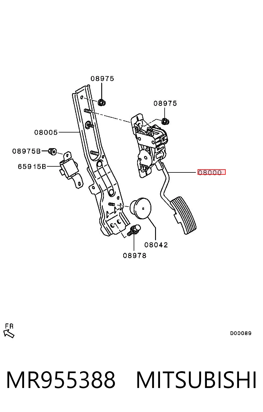MR955388 Mitsubishi