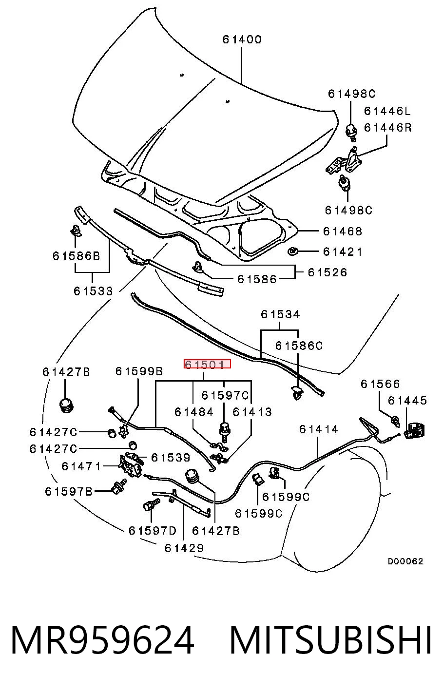 MR959624 Mitsubishi