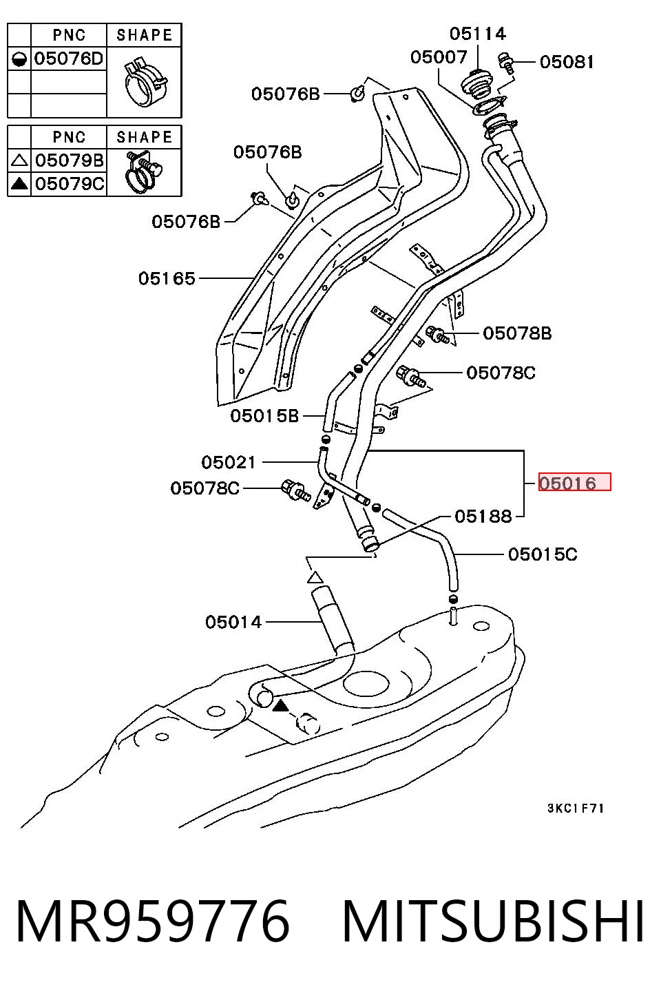 MR959776 Mitsubishi