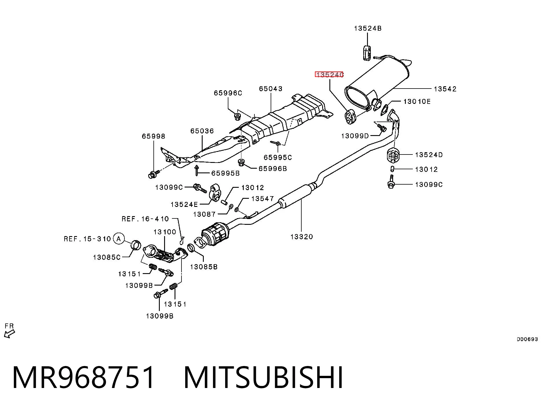 MR968751 Mitsubishi