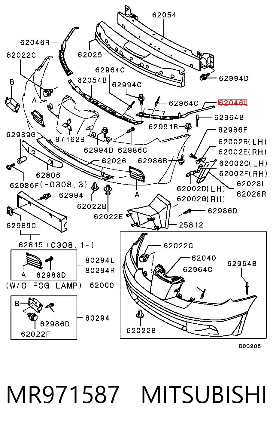 MR971587 Mitsubishi