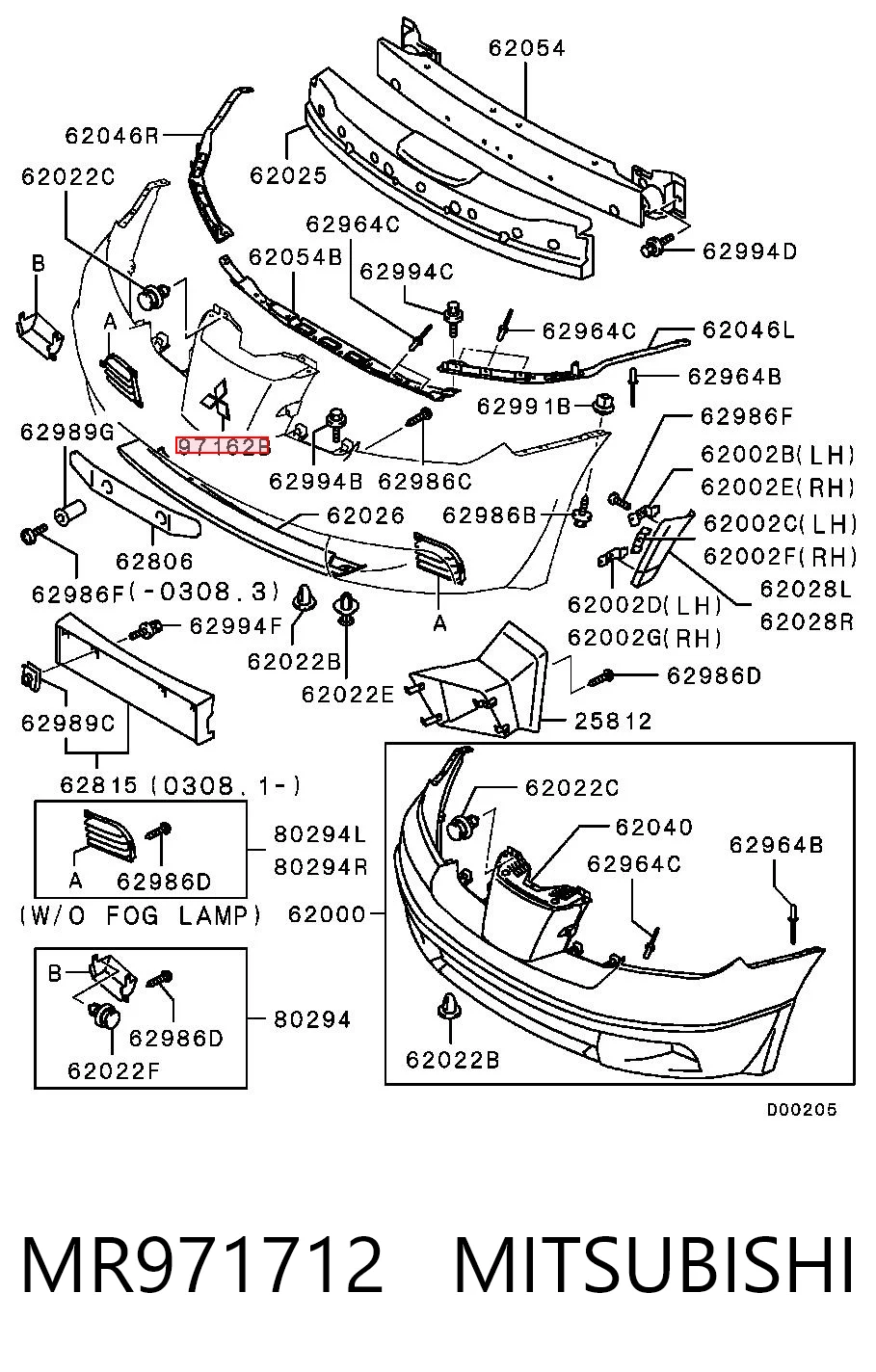 MR971712 Mitsubishi