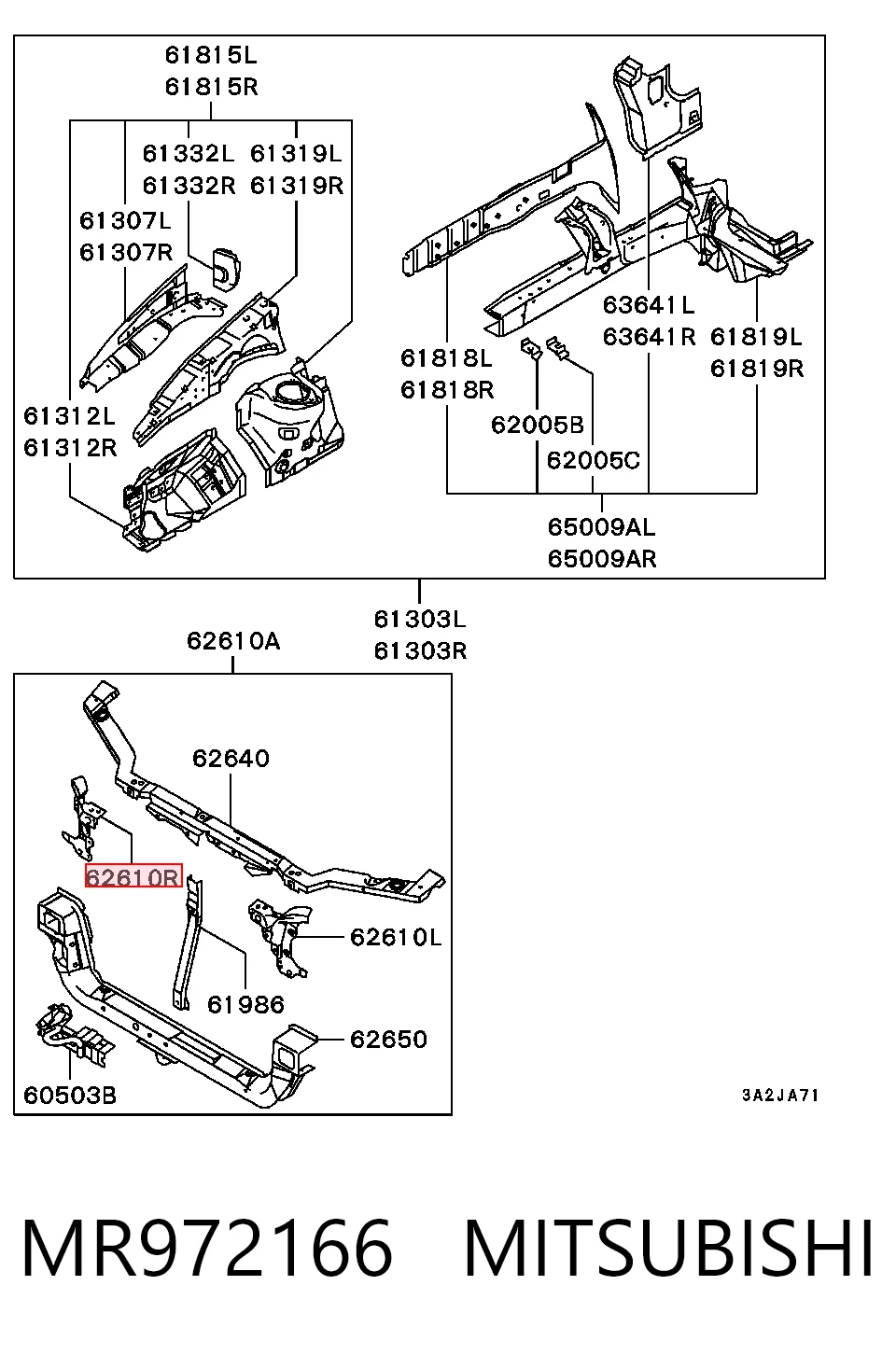 MR972166 Mitsubishi
