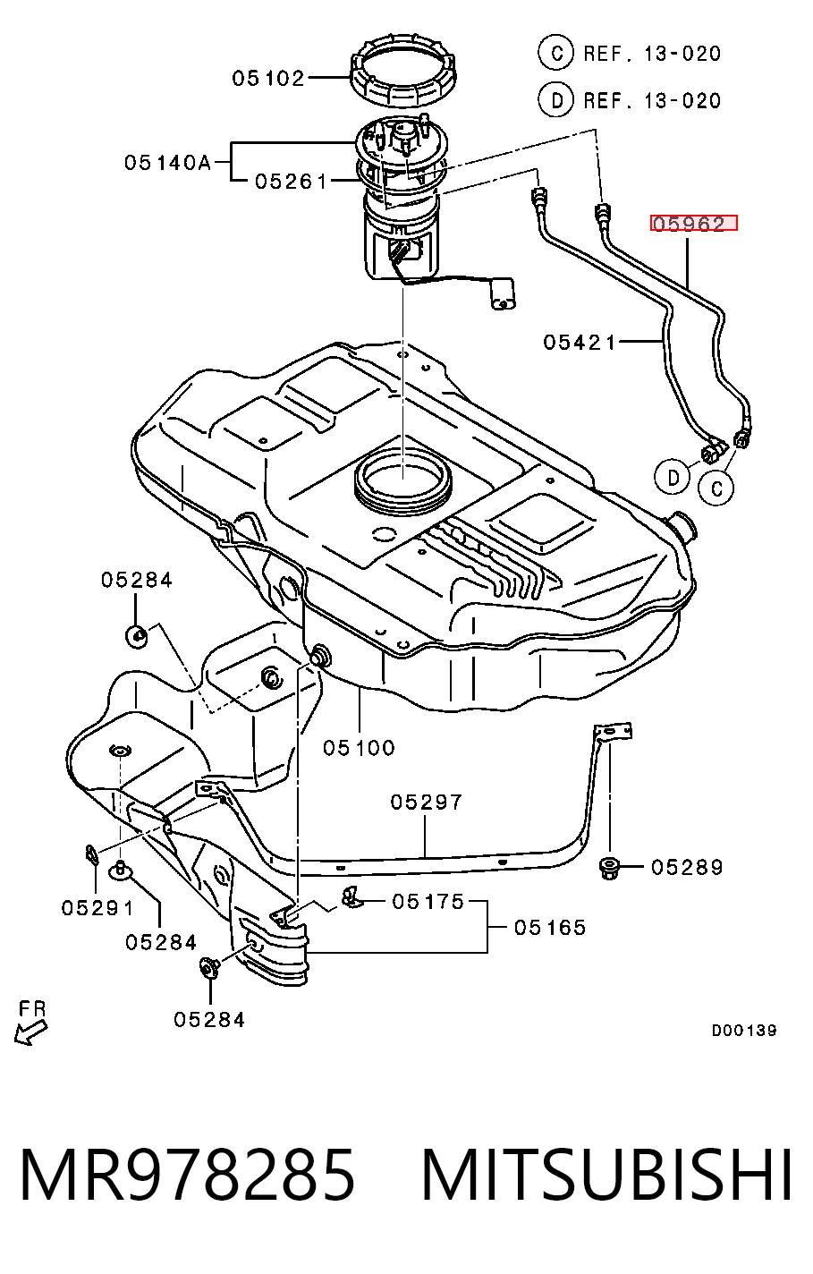 MR978285 Mitsubishi