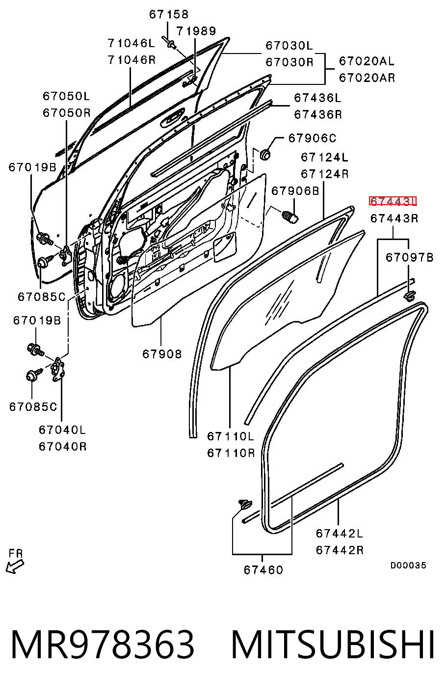 MR978363 Mitsubishi