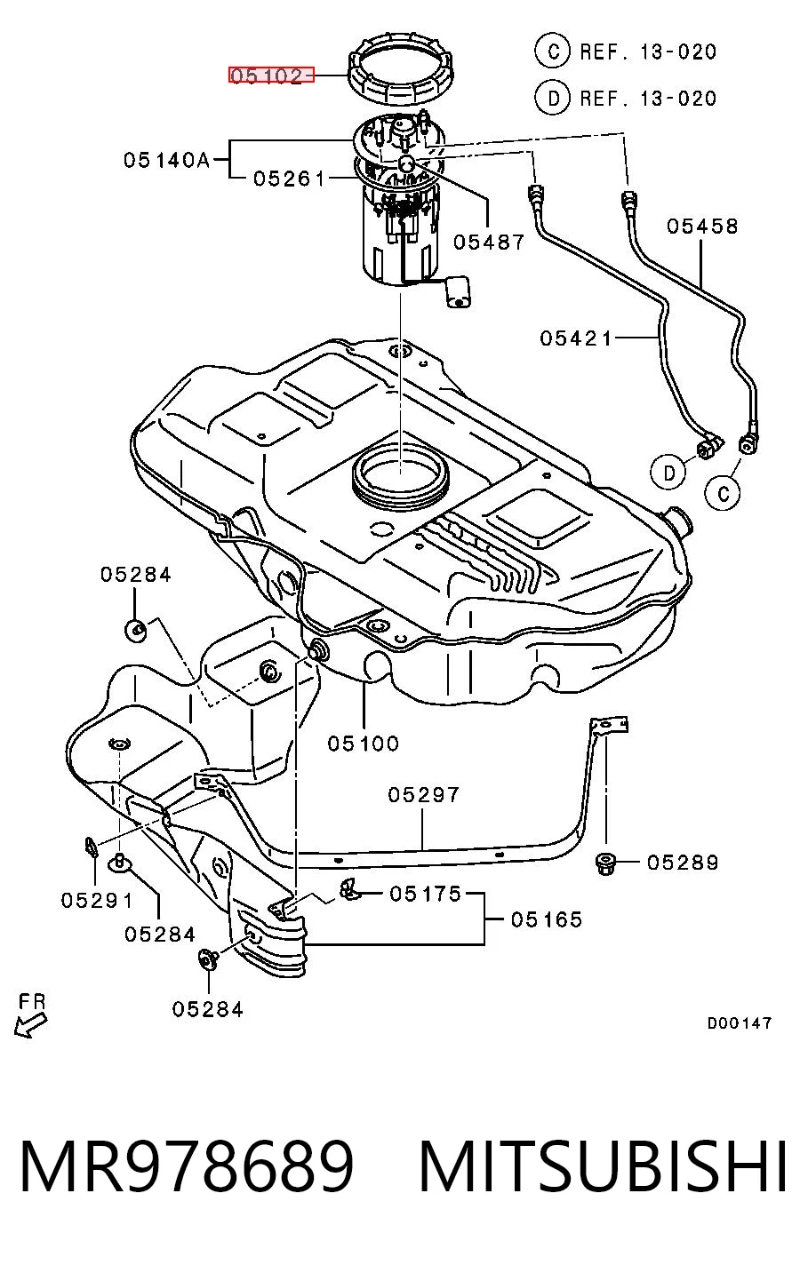 MR978689 Mitsubishi