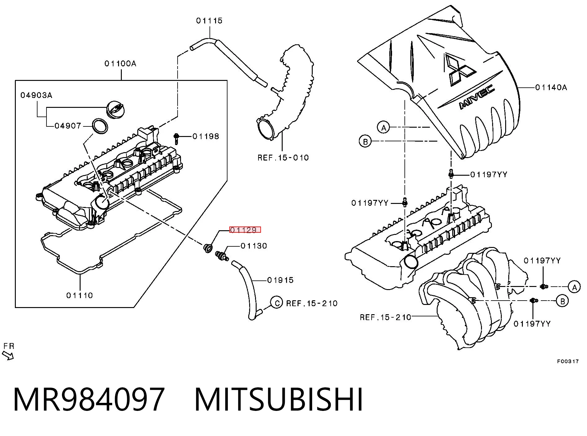 MR984097 Mitsubishi