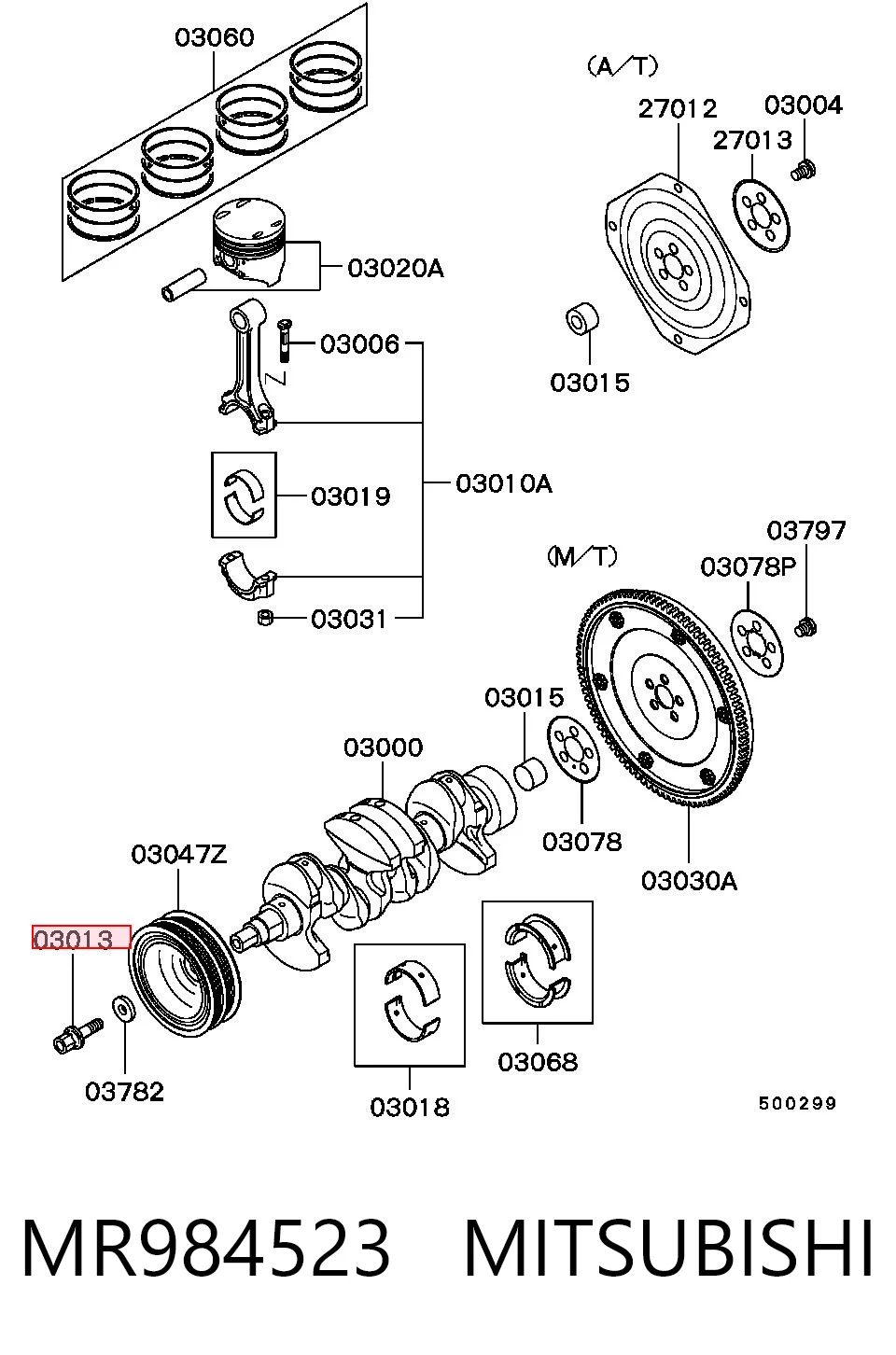 MR984523 Mitsubishi