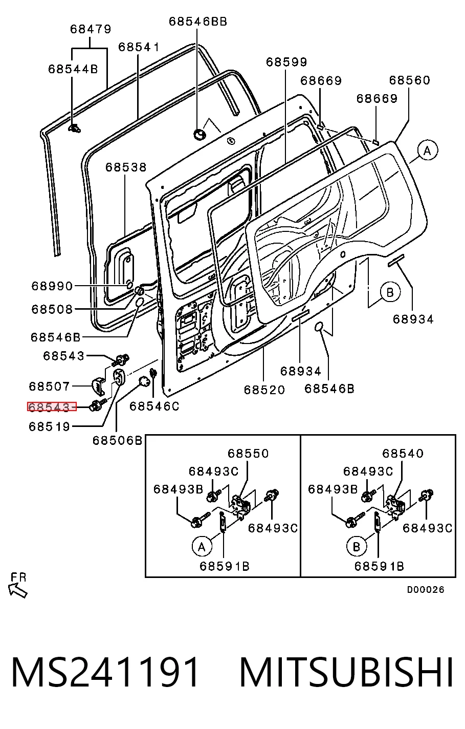 MS241191 Mitsubishi