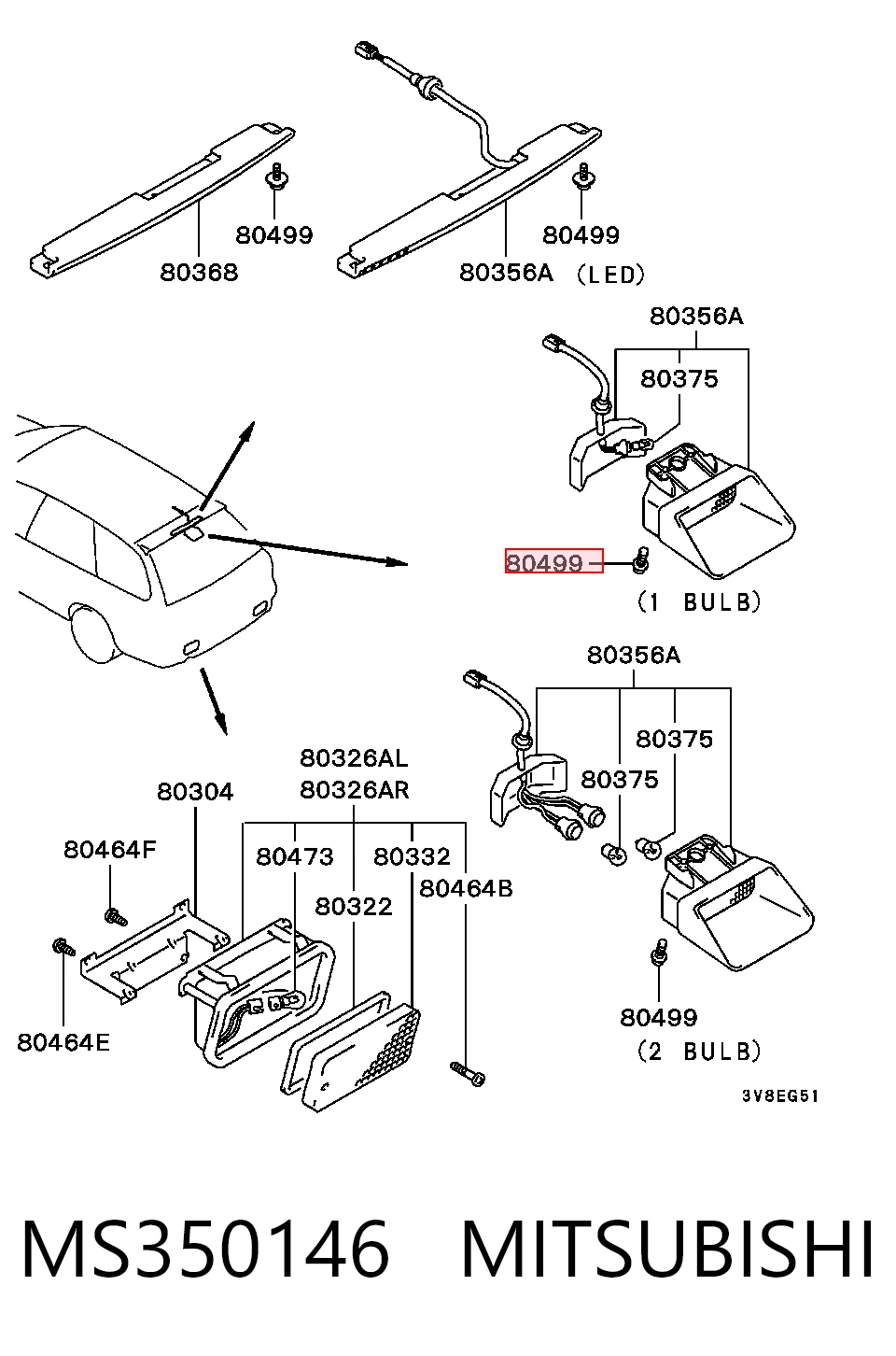 MS350146 Mitsubishi