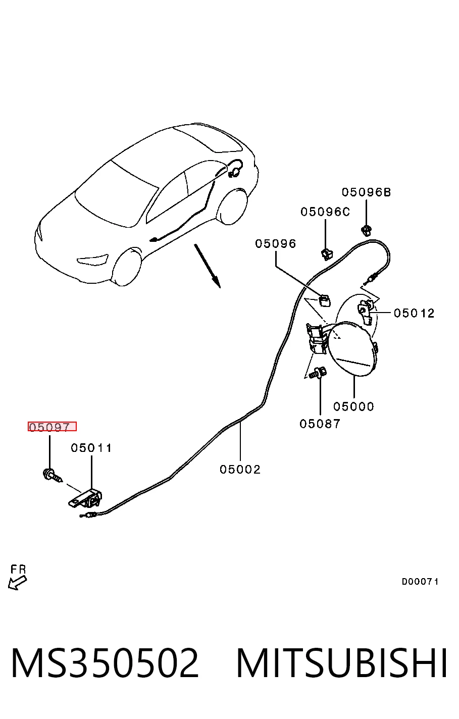 MS350502 Mitsubishi