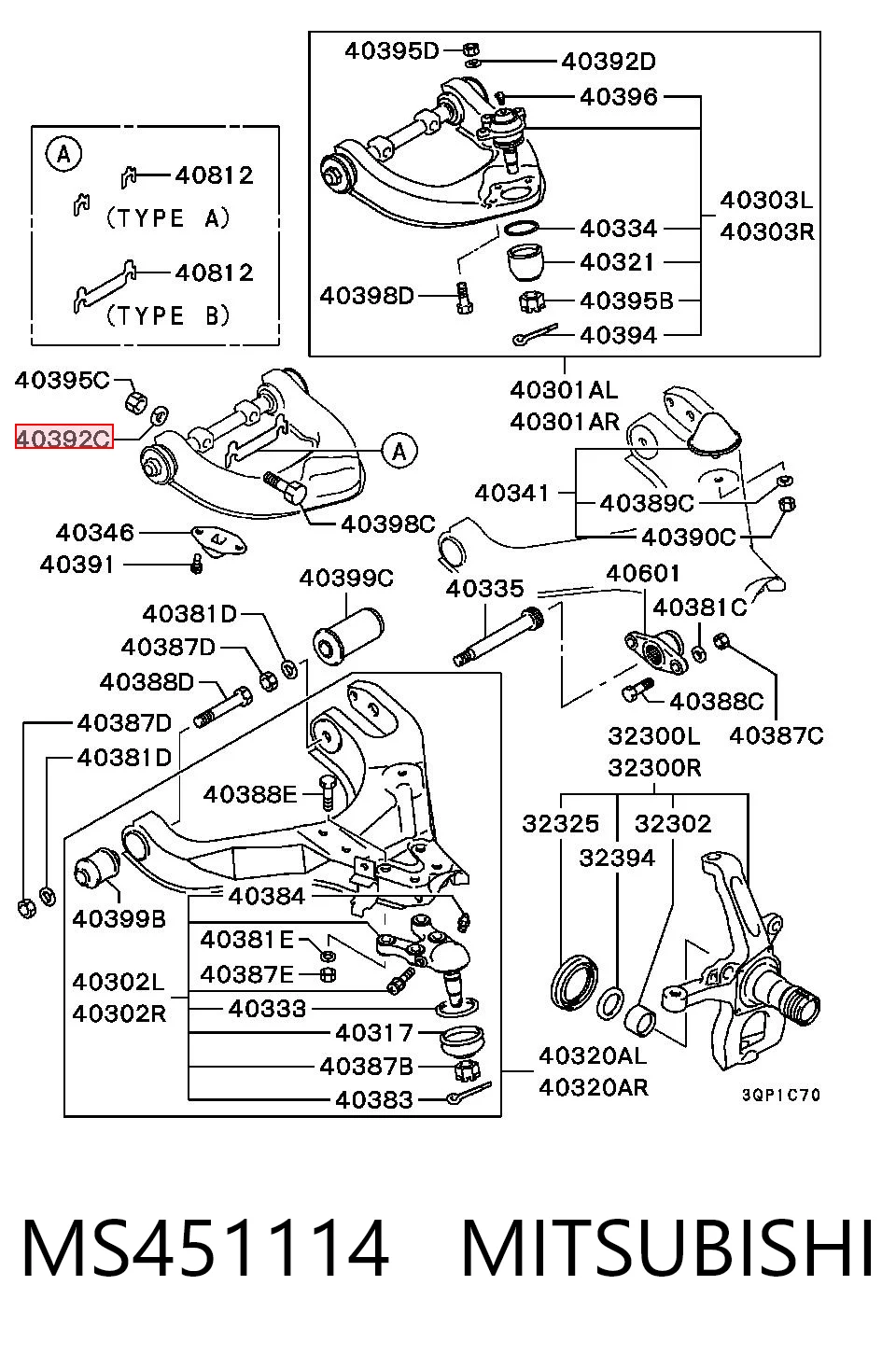 MS451114 Mitsubishi