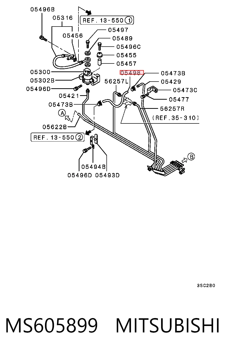 MS605899 Mitsubishi
