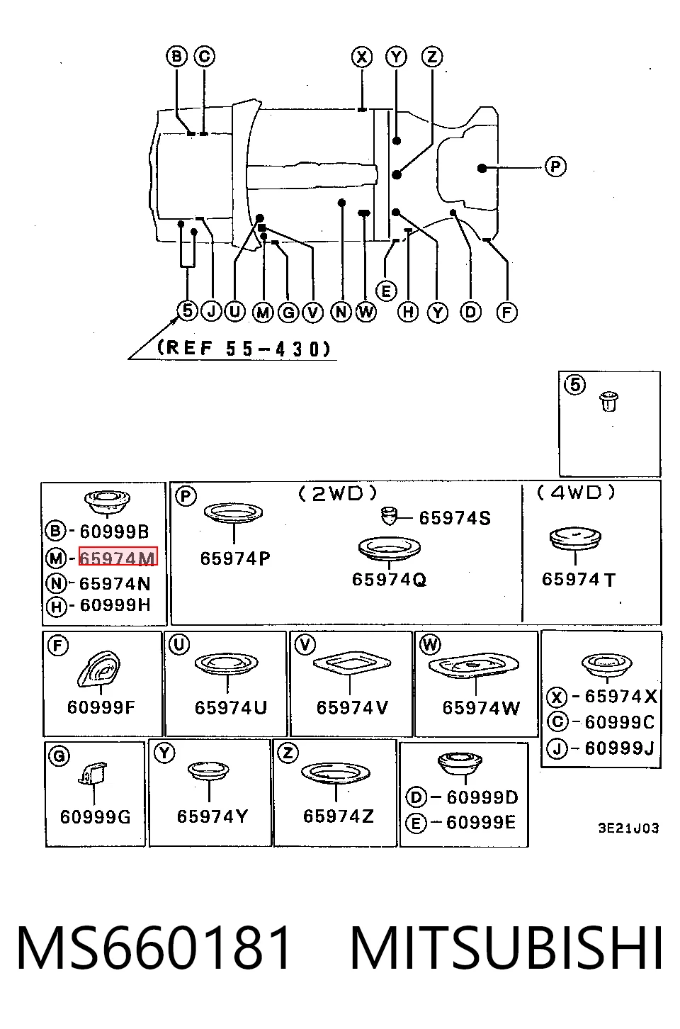 MS660181 Mitsubishi