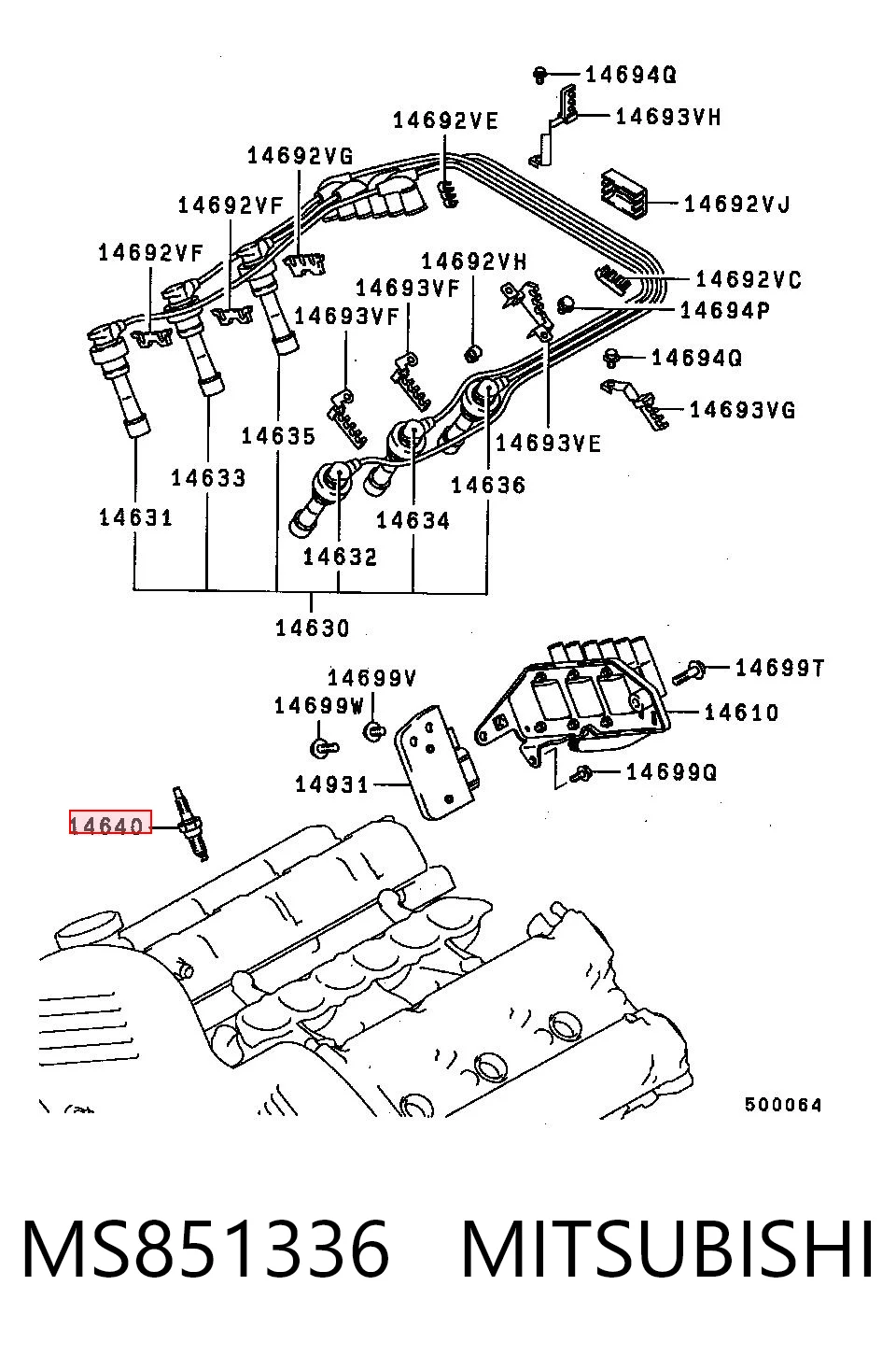 MS851336 Mitsubishi