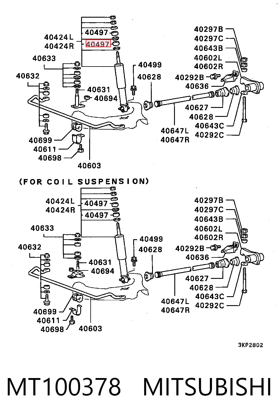 MT100378 Mitsubishi