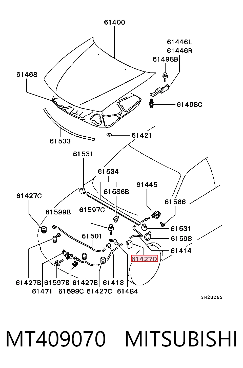 MT409070 Mitsubishi