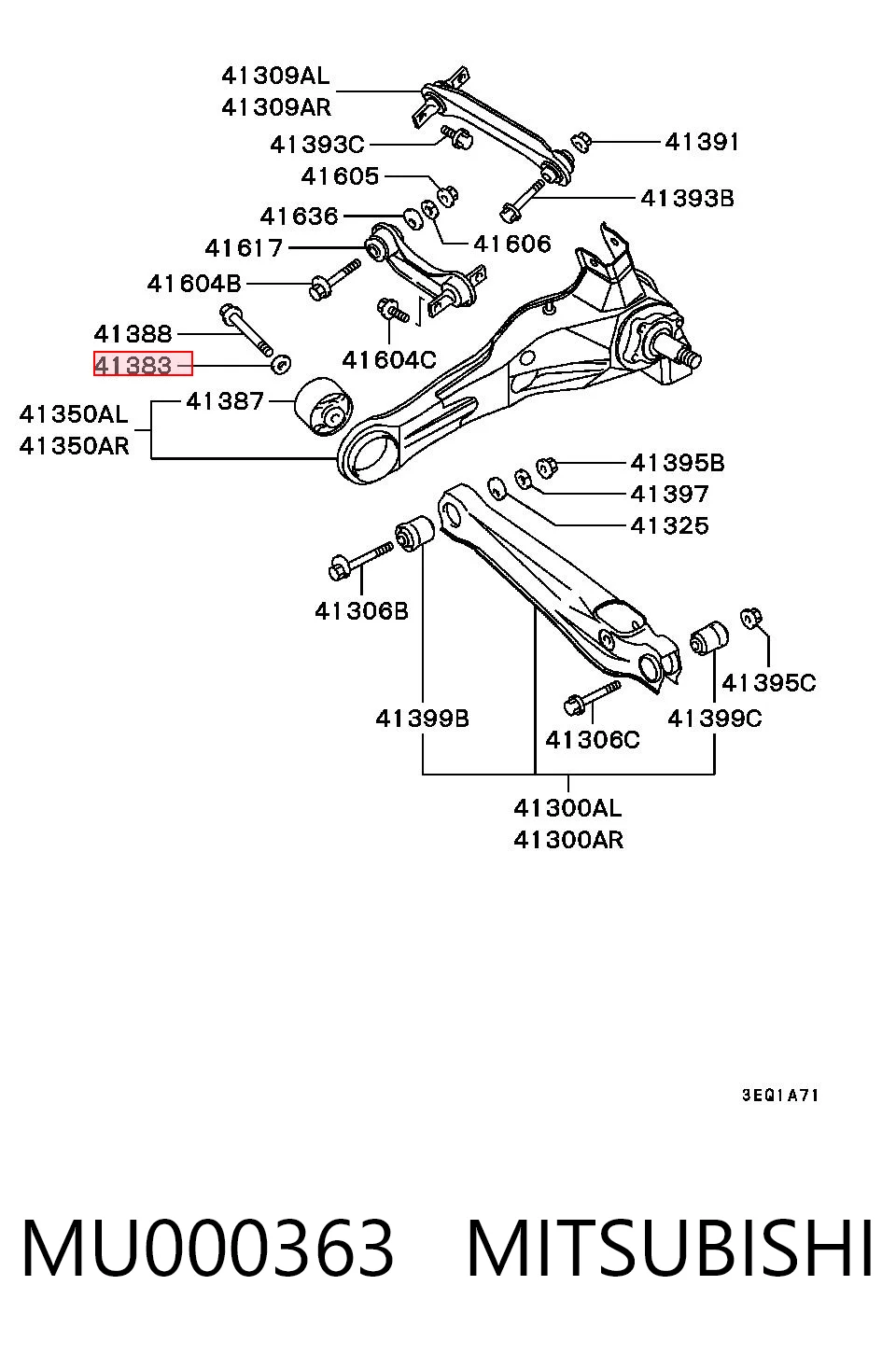 MU000363 Mitsubishi