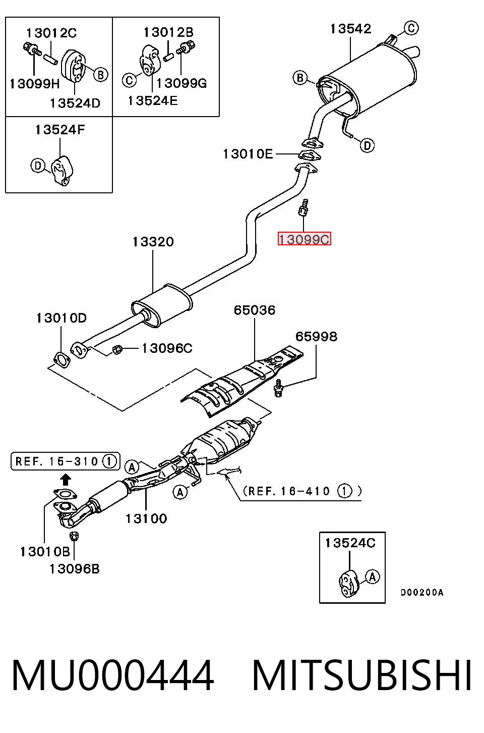 MU000444 Mitsubishi