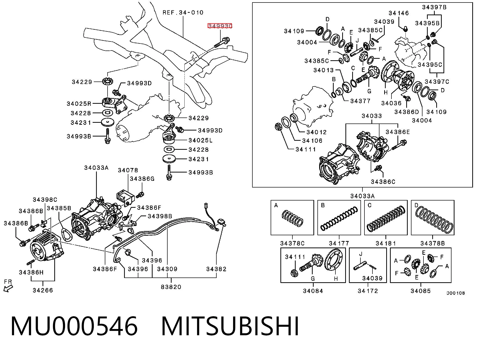 MU000546 Mitsubishi