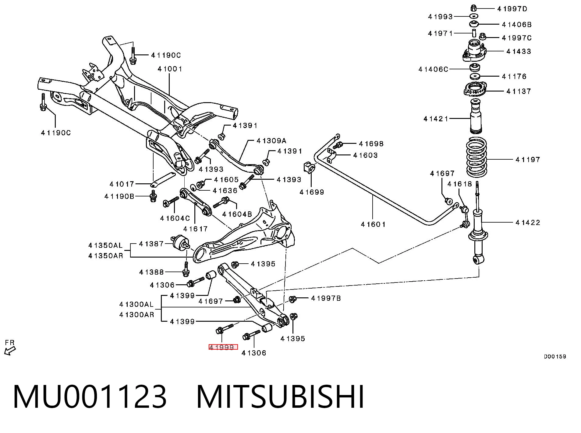 MU001123 Mitsubishi