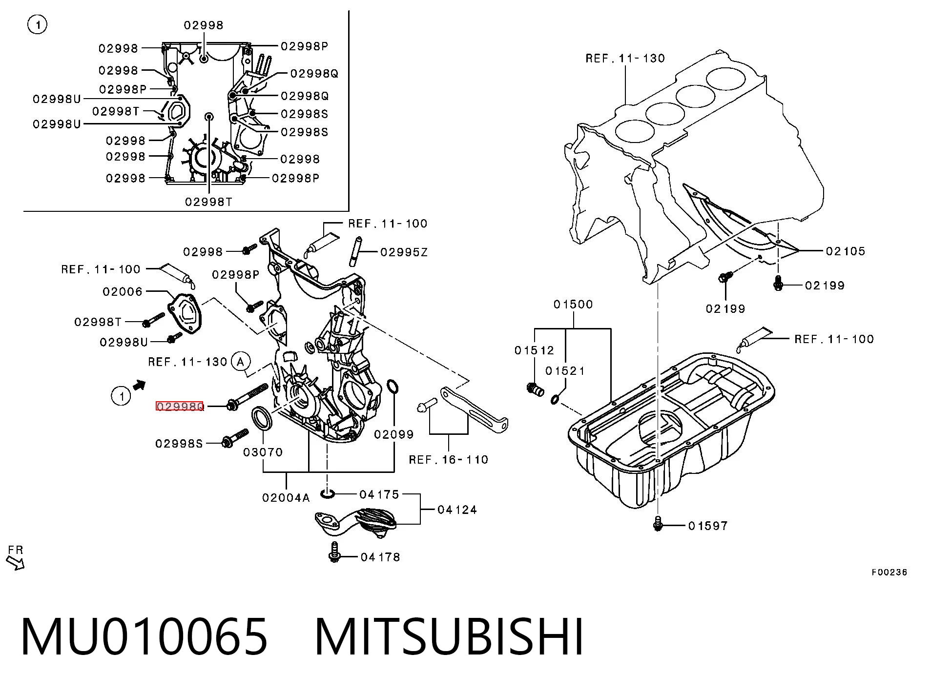 MU010065 Mitsubishi
