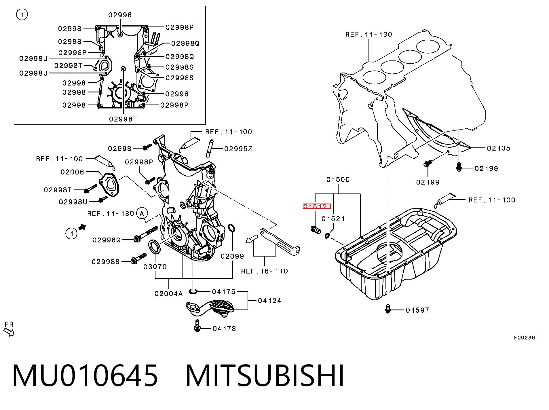 MU010645 Mitsubishi