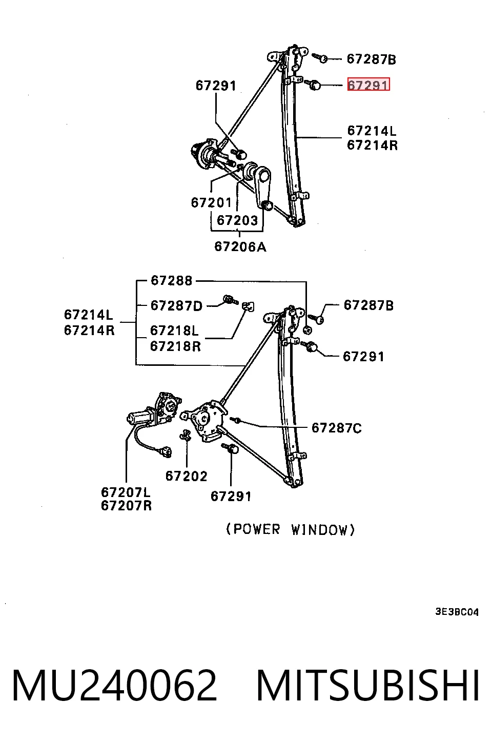 MU240062 Mitsubishi