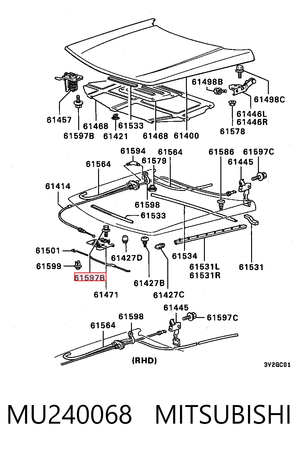 MU240068 Mitsubishi