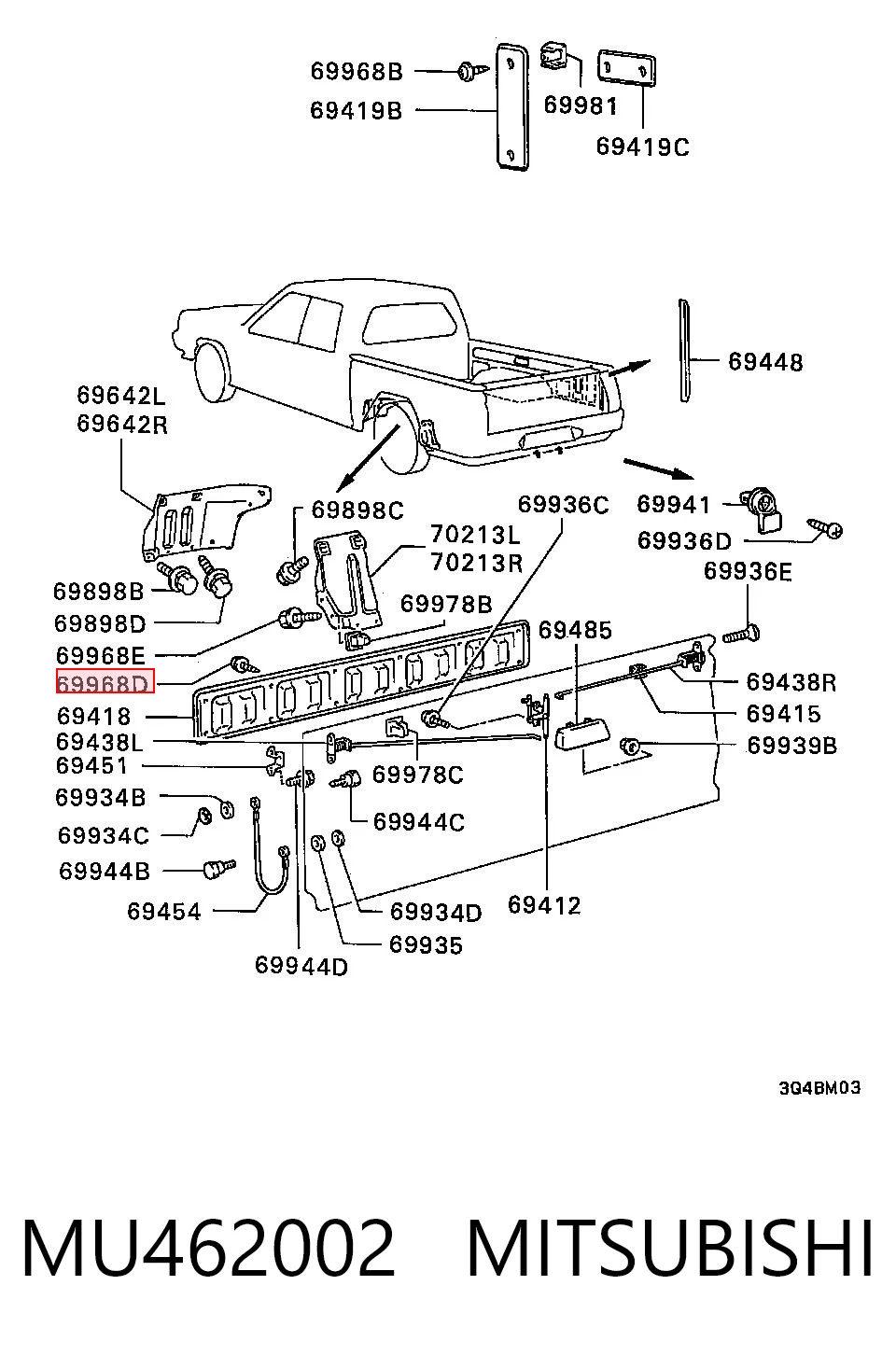 MU462002 Mitsubishi