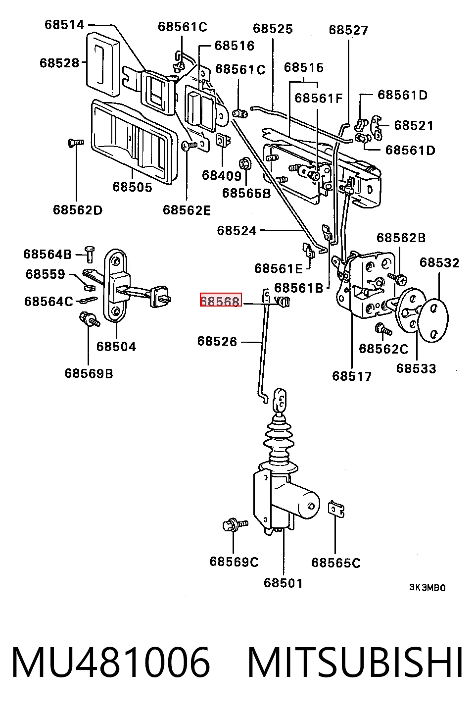 MU481006 Mitsubishi
