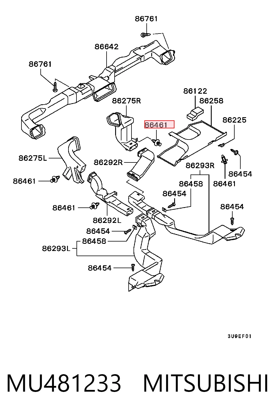 MU481233 Mitsubishi
