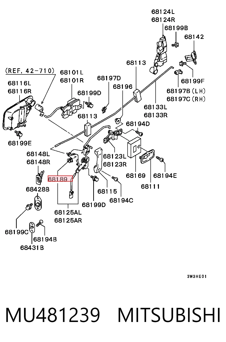 MU481239 Mitsubishi